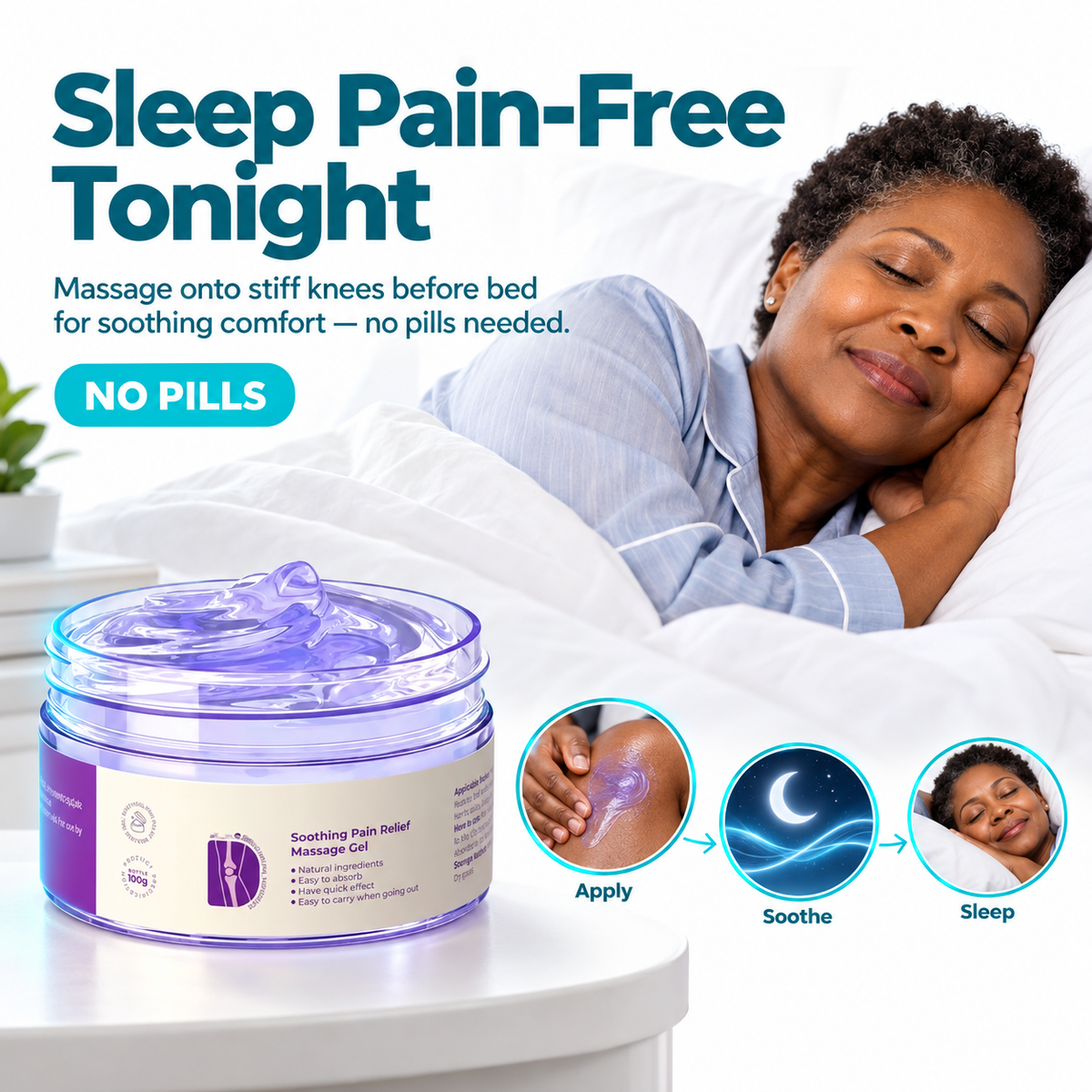SootheRelief™ Massage Gel for Pain Relief