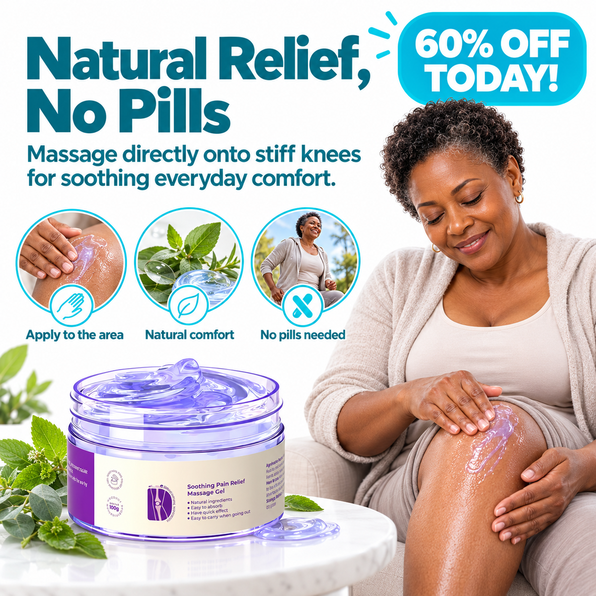 SootheRelief™ Massage Gel for Pain Relief