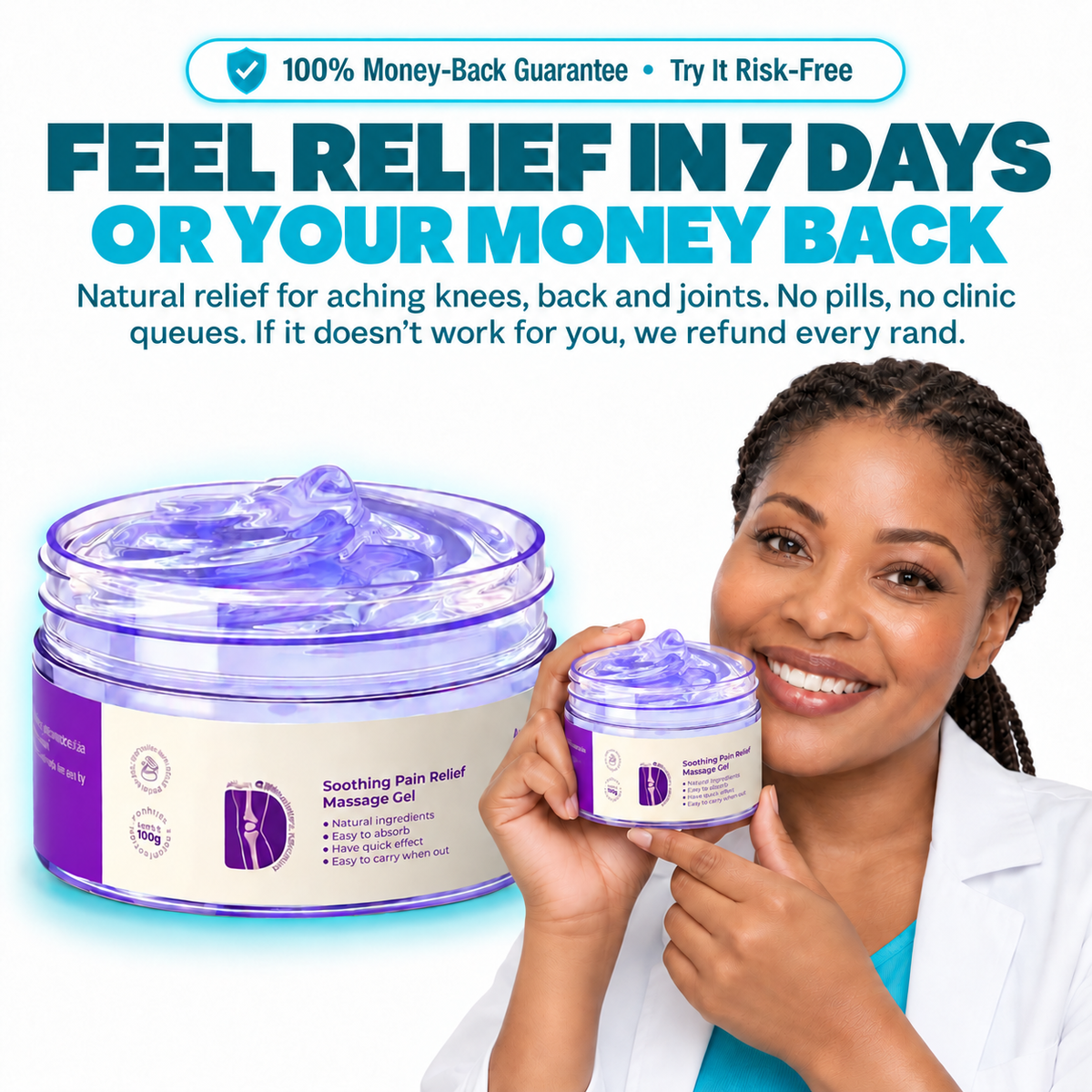 SootheRelief™ Massage Gel for Pain Relief